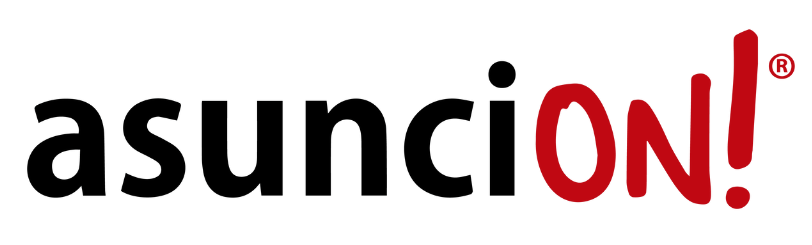 Logo asunciON! BLANCO ROJO